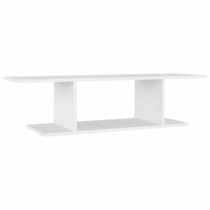 Modern Wall Mounted TV Cabinet - White, 103x30x26.5 cm, Space-Saving Storage Solution - Premium  from Home Treasures - Just £30.99! Shop now at Home Treasures