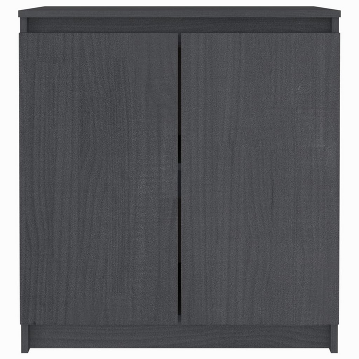 Stylish & Durable Solid Pine Side Cabinet in Grey - 60 x 36 x 65cm | Perfect for Compact Spaces - Premium  from Home Treasures - Just £89.99! Shop now at Home Treasures