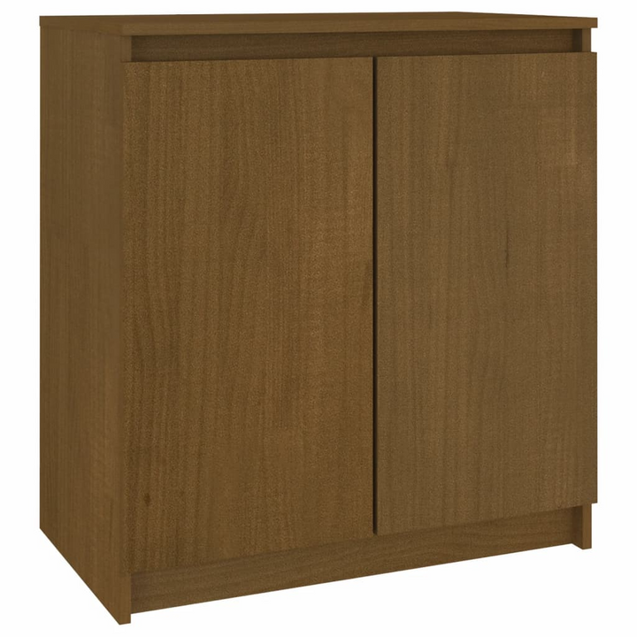 Solid Pine Side Cabinet in Honey Brown - Compact and Stylish Storage Solution, 60 x 36 x 65 cm - Premium  from Home Treasures - Just £87.99! Shop now at Home Treasures