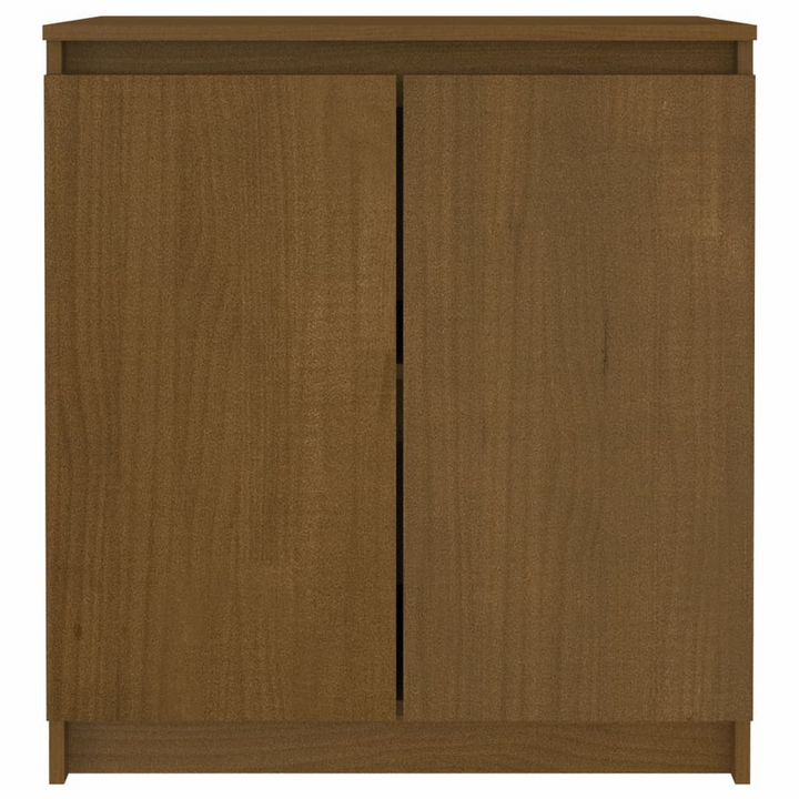 Solid Pine Side Cabinet in Honey Brown - Compact and Stylish Storage Solution, 60 x 36 x 65 cm - Premium  from Home Treasures - Just £87.99! Shop now at Home Treasures