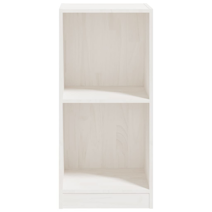 Solid Pine Side Cabinet in White - 35.5 x 33.5 x 76cm | Sturdy & Stylish Storage Solution - Premium  from Home Treasures - Just £37.99! Shop now at Home Treasures