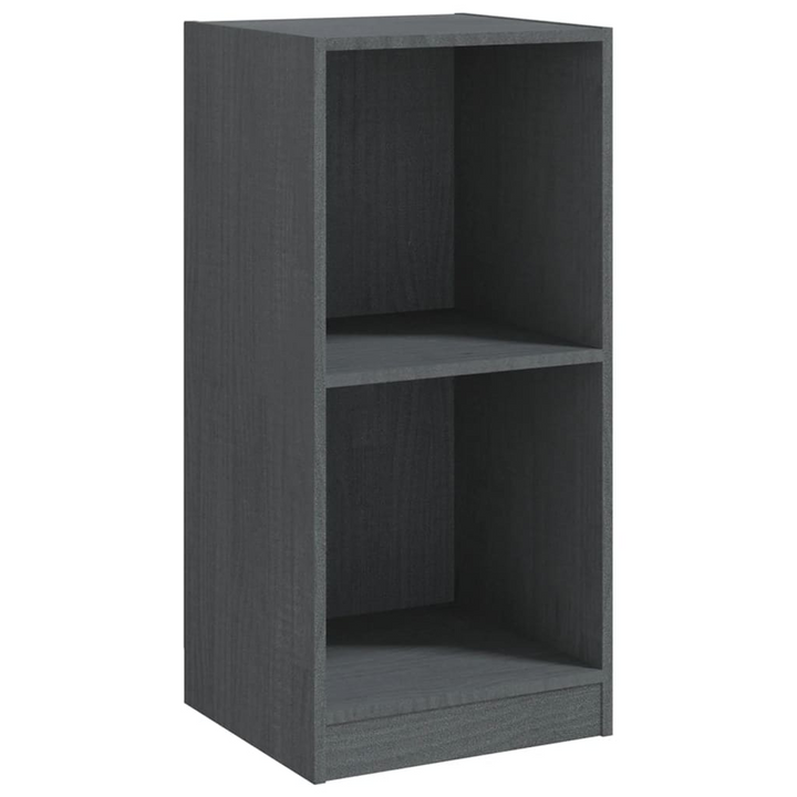 Stylish Solid Pine Side Cabinet in Grey - Compact 35.5 x 33.5 x 76 cm Storage Solution - Premium  from Home Treasures - Just £31.99! Shop now at Home Treasures