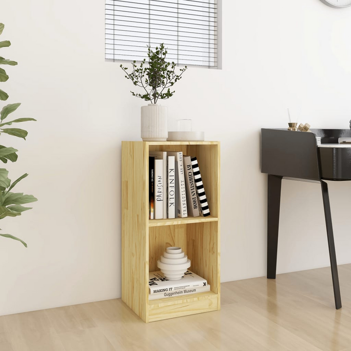 Solid Pine Side Cabinet (Natural Finish) - Compact and Versatile Storage Solution, 35.5 x 33.5 x 76 cm - Premium  from Home Treasures - Just £35.99! Shop now at Home Treasures