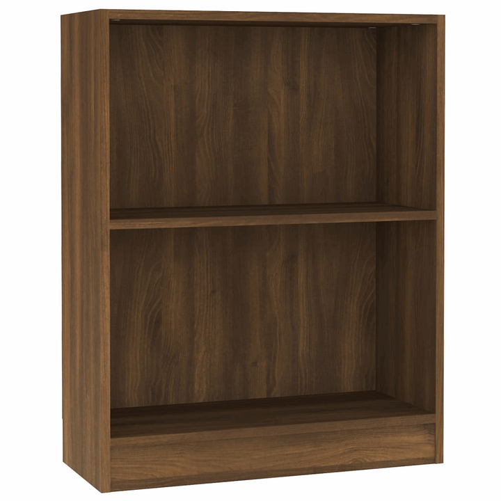 Stylish Brown Oak Bookshelf - Compact & Functional | 60 x 24 x 74.5cm | Perfect for Home & Office - Premium  from Home Treasures - Just £33.99! Shop now at Home Treasures