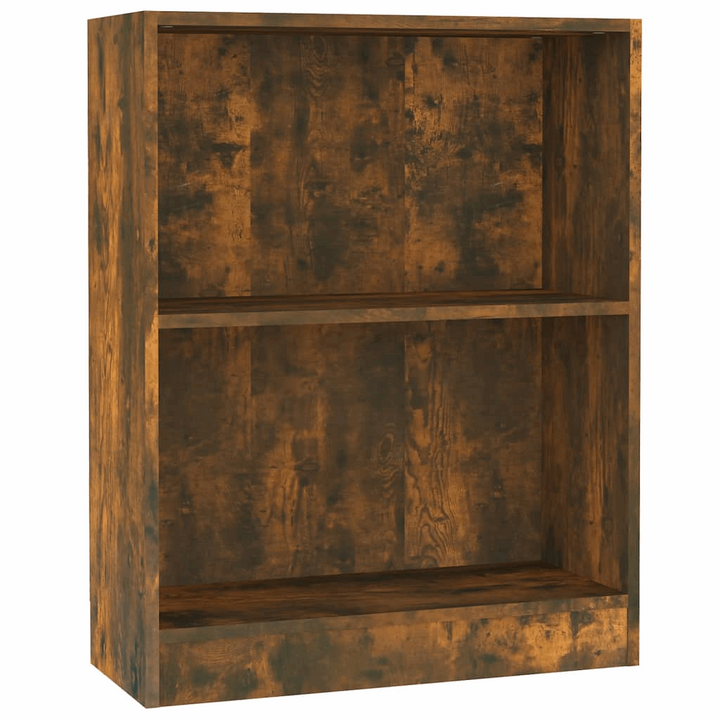 Elegant Smoked Oak Bookshelf - Compact & Functional 60 x 24 x 74.5cm | Versatile Storage Solution - Premium  from Home Treasures - Just £29.99! Shop now at Home Treasures