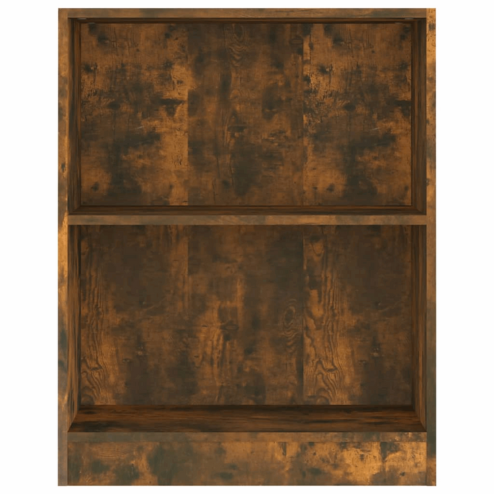 Elegant Smoked Oak Bookshelf - Compact & Functional 60 x 24 x 74.5cm | Versatile Storage Solution - Premium  from Home Treasures - Just £29.99! Shop now at Home Treasures