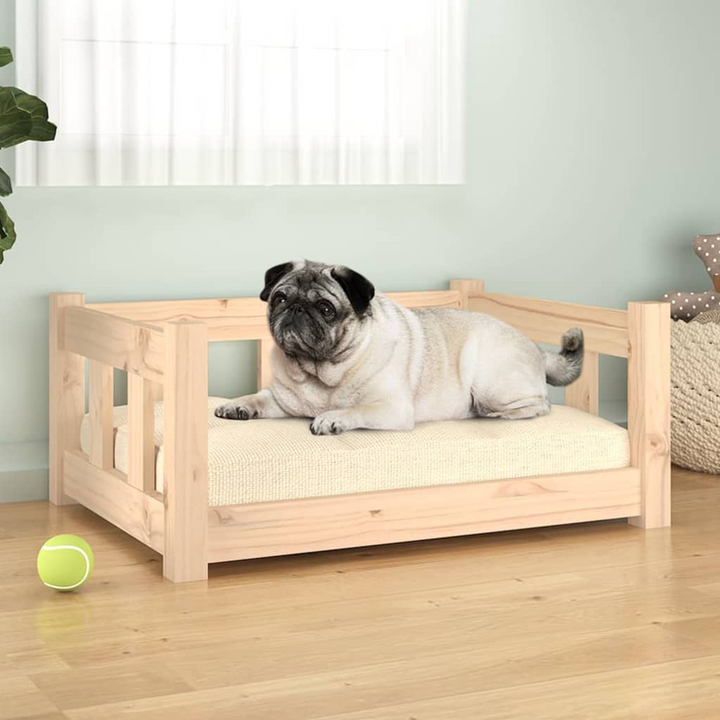 Dog Bed 65.5x50.5x28 cm - Comfortable Wooden Pet Bed - Premium  from Home Treasures - Just £49.99! Shop now at Home Treasures