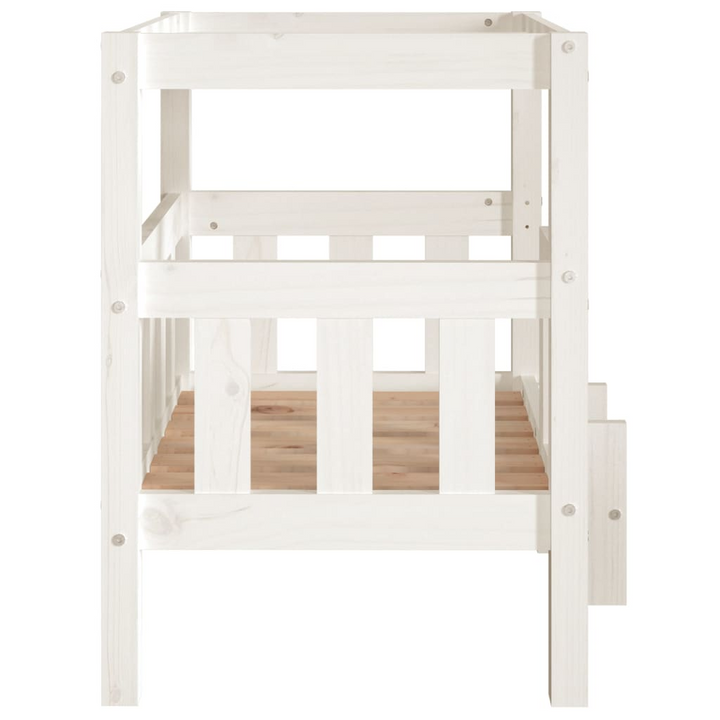 Dog Bed White - Solid Wood Pine - Comfortable and Stylish - Premium  from Home Treasures - Just £80.99! Shop now at Home Treasures