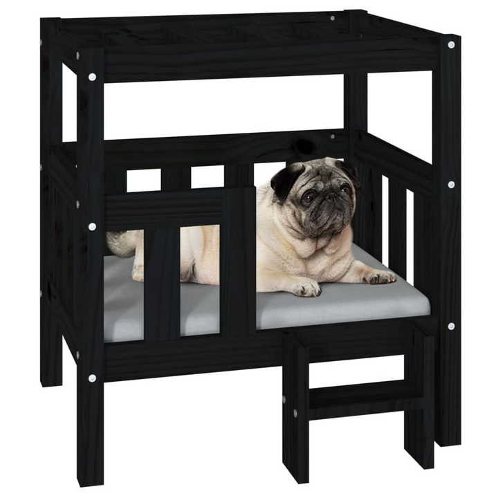 Dog Bed Black - Comfortable and Stylish - 65.5x43x70 cm - Premium  from Home Treasures - Just £66.99! Shop now at Home Treasures