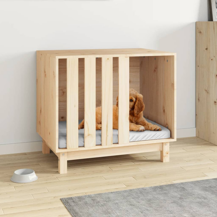 Dog House 70x50x62 cm - Solid Wood Pine | Comfortable and Sturdy - Premium  from Home Treasures - Just £95.99! Shop now at Home Treasures