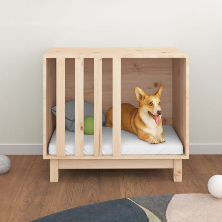 Dog House 70x50x62 cm - Solid Wood Pine | Comfortable and Sturdy - Premium  from Home Treasures - Just £95.99! Shop now at Home Treasures