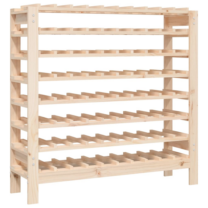 Wine Rack 109.5x30x107.5 cm Solid Wood Pine - Store and Display Your Wine in Style - Premium  from Home Treasures - Just £124.99! Shop now at Home Treasures