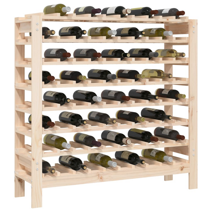 Wine Rack 109.5x30x107.5 cm Solid Wood Pine - Store and Display Your Wine in Style - Premium  from Home Treasures - Just £124.99! Shop now at Home Treasures