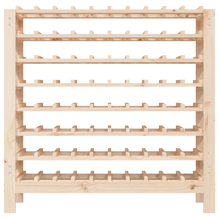 Wine Rack 109.5x30x107.5 cm Solid Wood Pine - Store and Display Your Wine in Style - Premium  from Home Treasures - Just £124.99! Shop now at Home Treasures