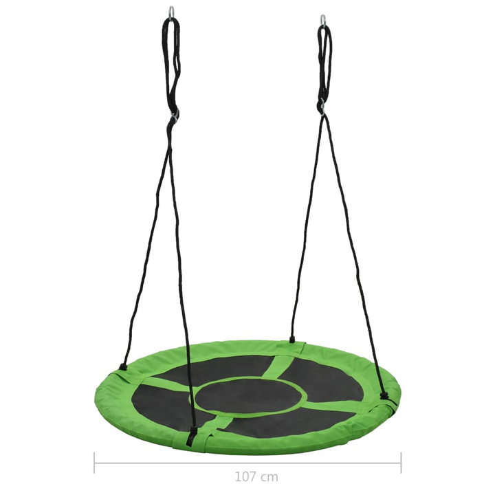 110 cm Green Swing - Durable & Safe Outdoor Fun, 100 kg Capacity - Premium  from Home Treasures - Just £68.99! Shop now at Home Treasures