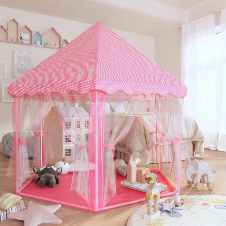 Princess Play Tent Pink – Fun Indoor & Outdoor Playhouse for Children - Premium  from Home Treasures - Just £42.99! Shop now at Home Treasures