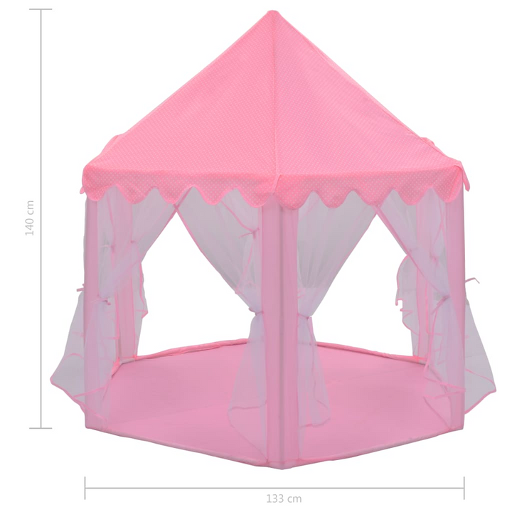 Princess Play Tent Pink – Fun Indoor & Outdoor Playhouse for Children - Premium  from Home Treasures - Just £42.99! Shop now at Home Treasures