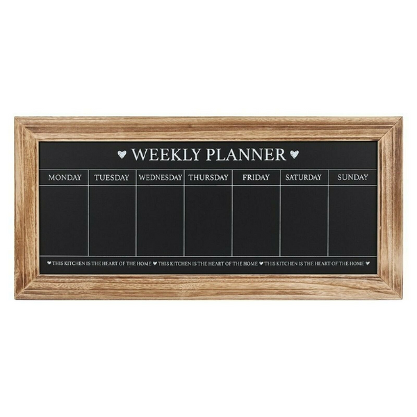 Chalkboard Weekly Planner - Stylish & Functional Organizer for Your Week - Premium  from Home Treasures - Just £18.99! Shop now at Home Treasures