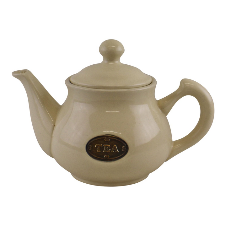 Country Cottage Cream Ceramic Teapot | Rustic High-Quality Design - Premium  from Home Treasures - Just £18.99! Shop now at Home Treasures