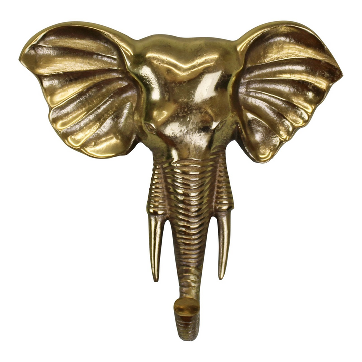 Luxurious Decorative Gold Elephant Wall Hook - Perfect for Coats, Towels, and More - Premium  from Home Treasures - Just £22.99! Shop now at Home Treasures