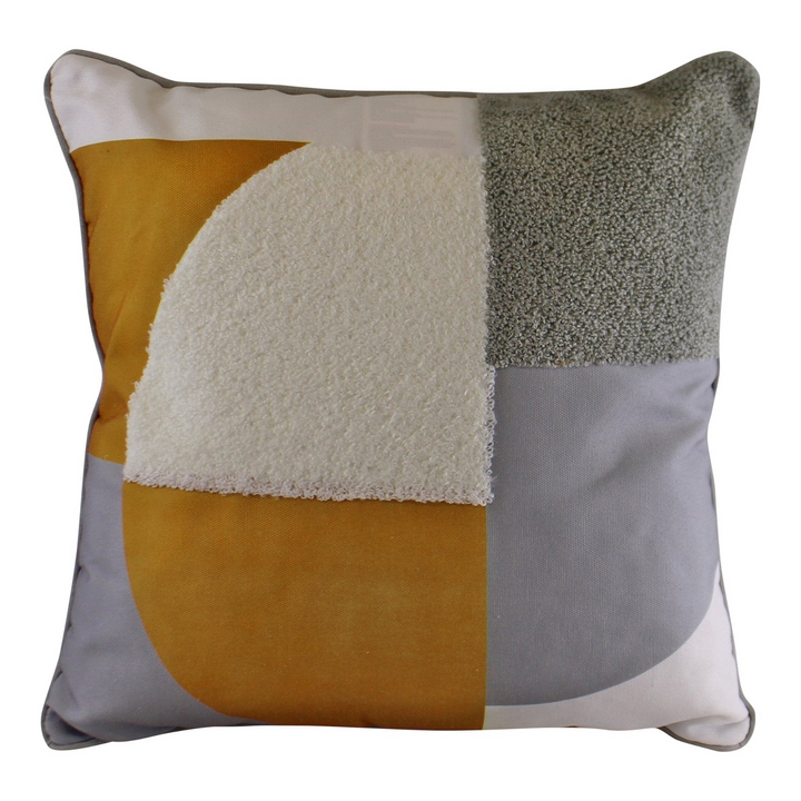 Abstract Design Textured Cushion - Modern & Stylish Home Decor Accent - Premium  from Home Treasures - Just £19.99! Shop now at Home Treasures