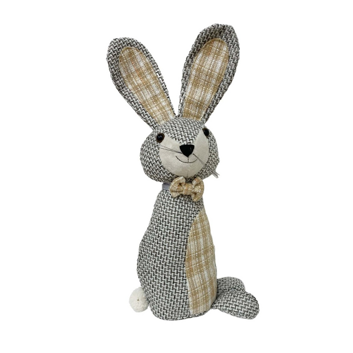 Woven Fabric Rabbit Doorstop - Stylish and Functional Home Décor - Premium  from Home Treasures - Just £19.99! Shop now at Home Treasures