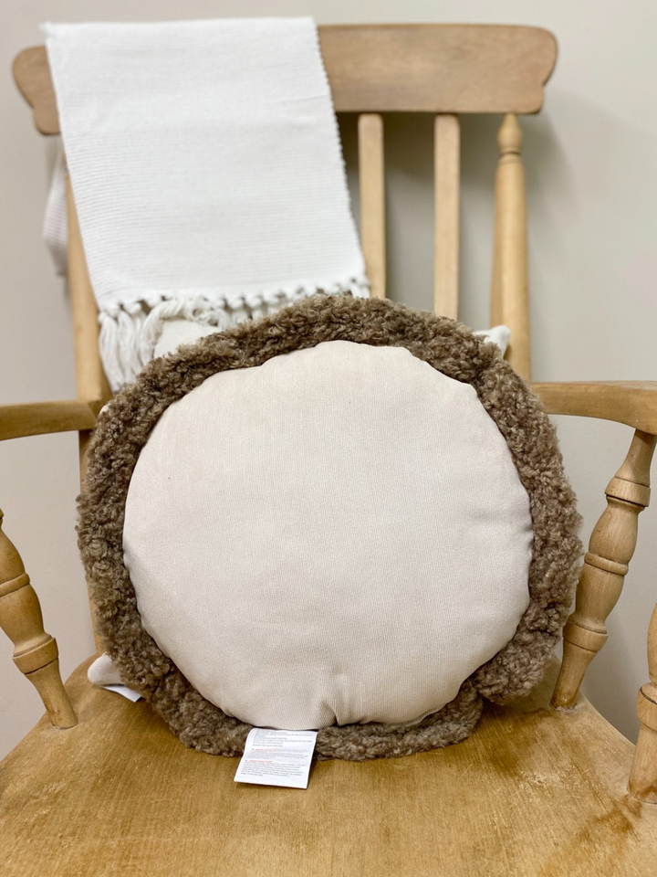 Lion Face Scatter Cushion 40cm - Soft and Adorable Addition to Any Child's Bedroom or Nursery - Premium  from Home Treasures - Just £19.99! Shop now at Home Treasures