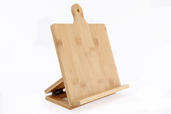 Bamboo Wood Recipe Book Holder - Elegant and Functional Kitchen Accessory - Premium  from Home Treasures - Just £21.99! Shop now at Home Treasures