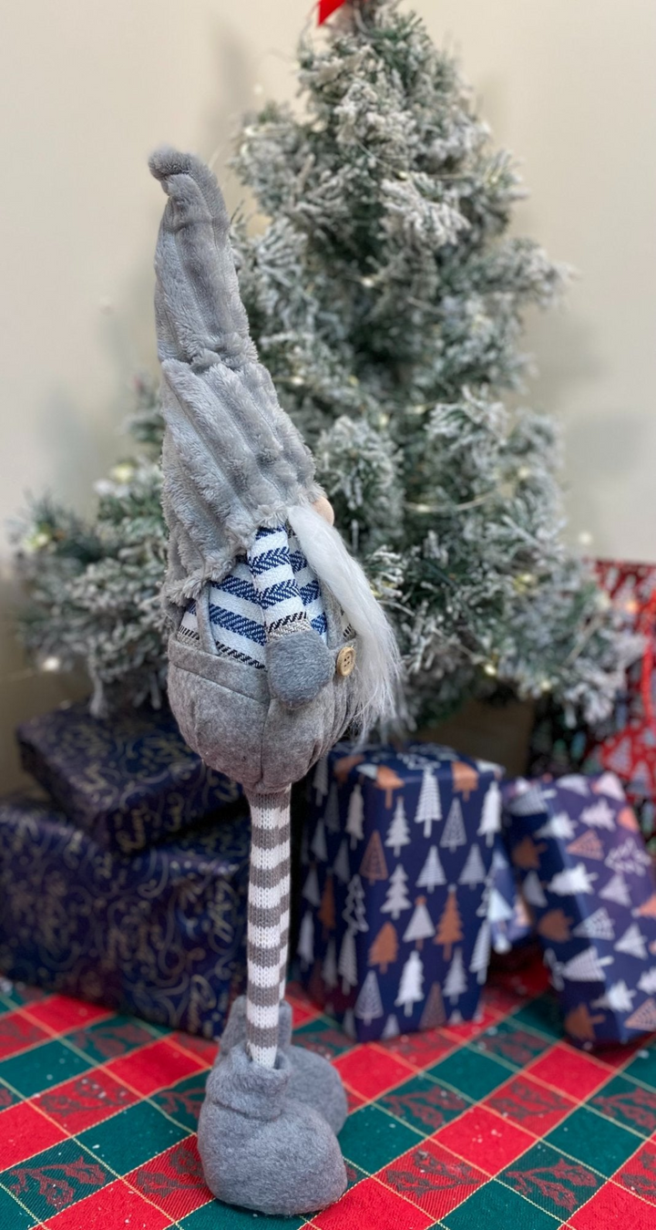 Grey Standing Gonk 60cm - Festive Home Decor for Christmas - Premium  from Home Treasures - Just £19.99! Shop now at Home Treasures