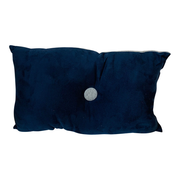 Double Side Rectangular Scatter Cushion Blue 45cm - Color and Comfort for Living Room & Bedroom - Premium  from Home Treasures - Just £19.99! Shop now at Home Treasures