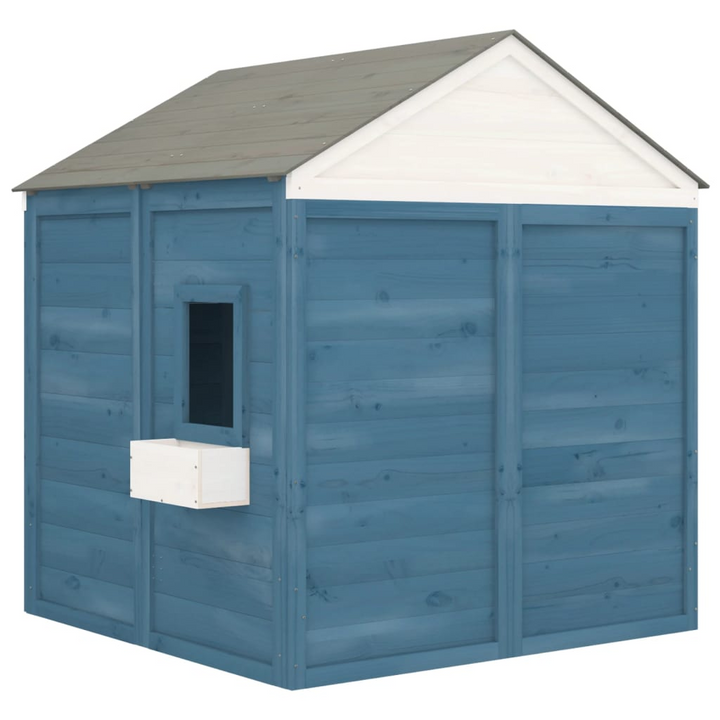 Children's Wooden Playhouse with Lockable Door & Flower Pots - Outdoor Fun for Ages 3-12 - Premium  from Home Treasures - Just £361.99! Shop now at Home Treasures