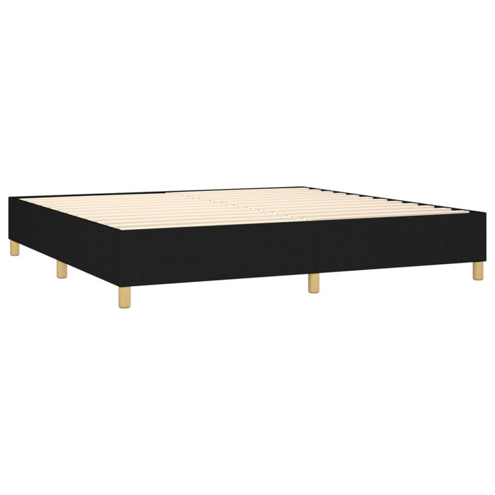 Luxurious Fabric Box Spring Bed with Mattress - Black, 200 x 200 cm | Ultimate Comfort & Durability - Premium  from Home Treasures - Just £809.99! Shop now at Home Treasures