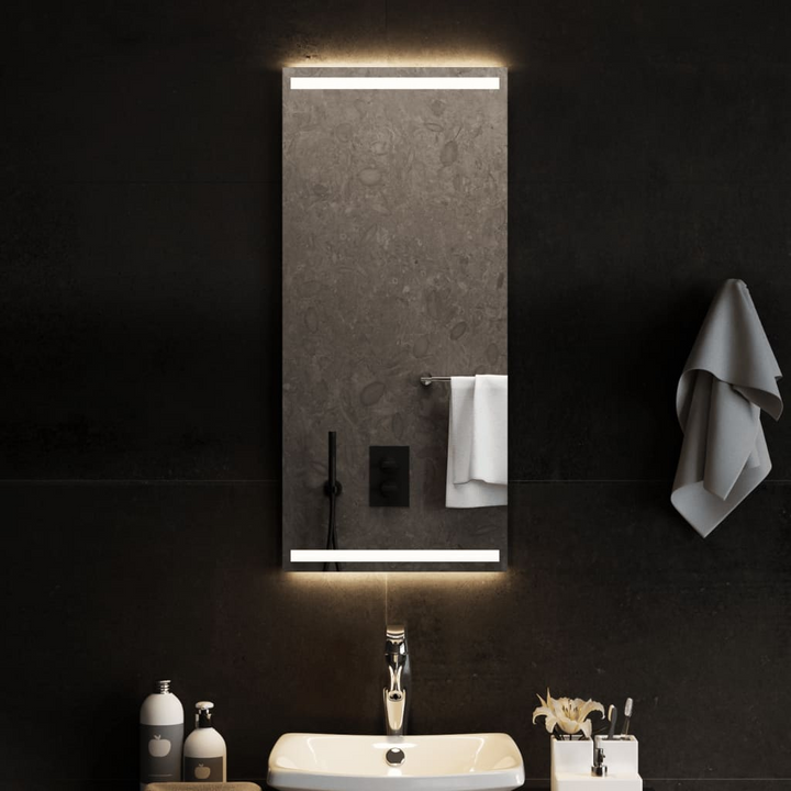 LED Bathroom Mirror 40x90 cm - IP65 Waterproof, USB Interface, Easy Installation | Sleek & Modern Design - Premium  from Home Treasures - Just £62.99! Shop now at Home Treasures