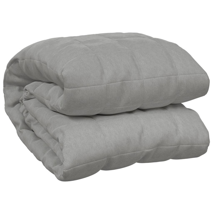 Premium Weighted Blanket - Grey, 200x220 cm, 9 kg - Ultimate Comfort and Stress Relief - Premium  from Home Treasures - Just £77.99! Shop now at Home Treasures