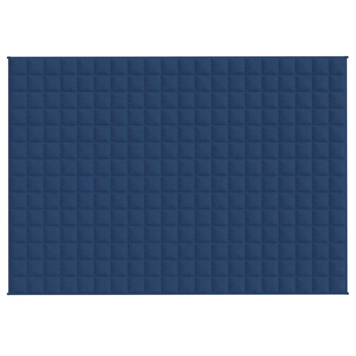 Weighted Blanket - Blue, 135x200 cm, Single Size, 6 kg - Soft & Comfortable Fabric for Restful Sleep - Premium  from Home Treasures - Just £63.99! Shop now at Home Treasures