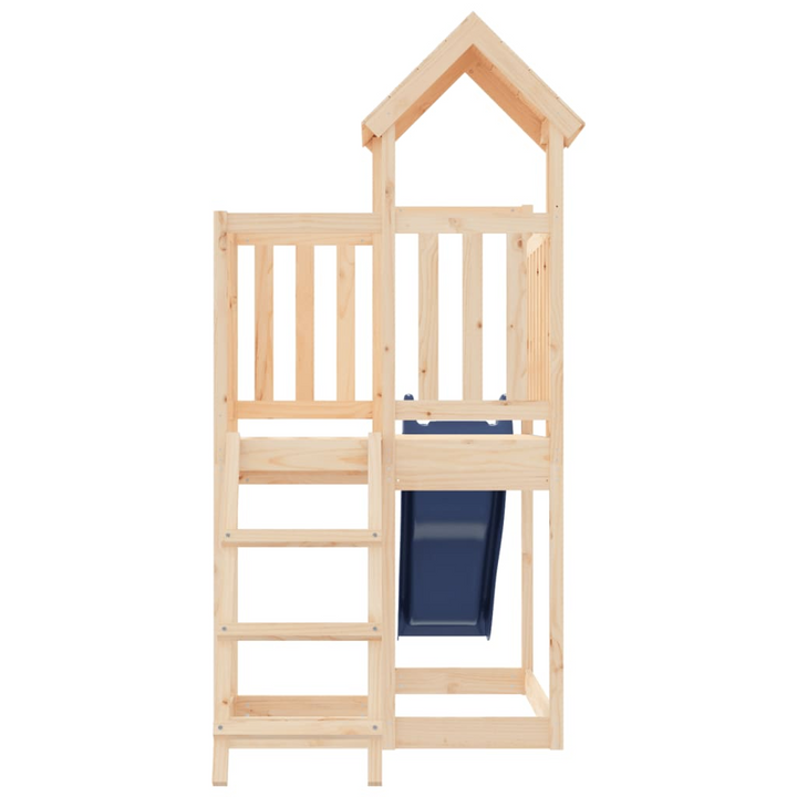 Ultimate Wooden Playhouse with Wave Slide for Kids - Solid Pine, 358x107x214cm | Outdoor Play Center for Ages 3-8 - Premium  from Home Treasures - Just £427.99! Shop now at Home Treasures