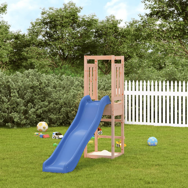 Durable Wooden Playhouse with Slide - Perfect Outdoor Fun for Kids | Solid Douglas Wood Construction - Premium  from Home Treasures - Just £239.99! Shop now at Home Treasures