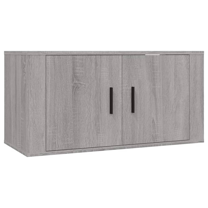 3 Piece TV Cabinet Set in Grey Sonoma Engineered Wood - Modern Wall-Mounted Design with Ample Storage Space - Premium  from Home Treasures - Just £152.99! Shop now at Home Treasures