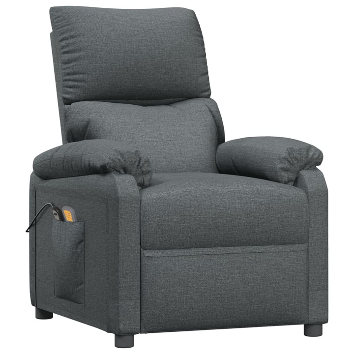 Ultimate Comfort Fabric Stand Up Massage Chair in Dark Grey | Adjustable Backrest & Footrest | 6-Point Vibrating Massage | Perfect for Elderly - Premium  from Home Treasures - Just £306.99! Shop now at Home Treasures