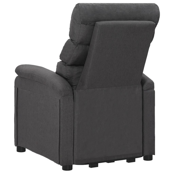 Comfortable Fabric Stand Up Massage Chair in Dark Grey - Recliner with 6-Point Vibration Massage and Lift Assist - Premium  from Home Treasures - Just £324.99! Shop now at Home Treasures