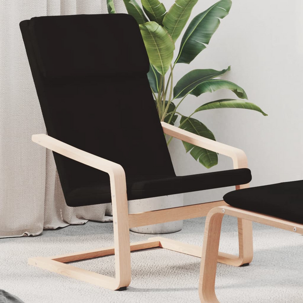 Modern Black Rocking Chair - Comfortable and Stylish Home Seating - Premium  from Home Treasures - Just £67.99! Shop now at Home Treasures