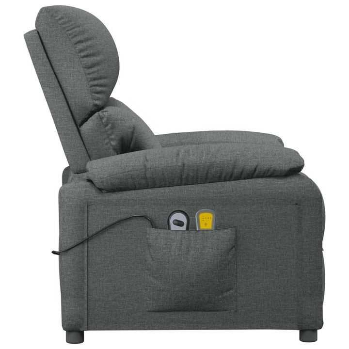 Ultimate Comfort Fabric Stand Up Massage Chair in Dark Grey | Adjustable Backrest & Footrest | 6-Point Vibrating Massage | Perfect for Elderly - Premium  from Home Treasures - Just £306.99! Shop now at Home Treasures