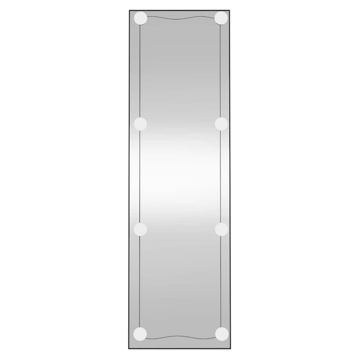 Rectangle Wall Mirror with LED Lights, 30x100 cm - Contemporary Glass Design, USB Interface - Premium  from Home Treasures - Just £52.99! Shop now at Home Treasures