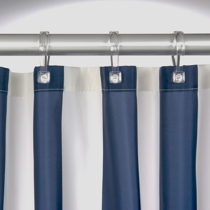 Sealskin Linje, Blue Shower Curtain 180x200 cm - Elegant & Water Repellent - Premium  from Home Treasures - Just £35.99! Shop now at Home Treasures