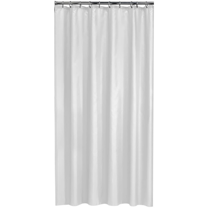 Elegant White Sealskin Shower Curtain Granada 180x200 cm - Waterproof & Hand Washable - Premium  from Home Treasures - Just £19.99! Shop now at Home Treasures