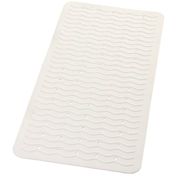 RIDDER Non-Slip Bath Mat Playa 80x38 cm in White - Secure & Comfortable Bathing Experience - Premium  from Home Treasures - Just £25.99! Shop now at Home Treasures