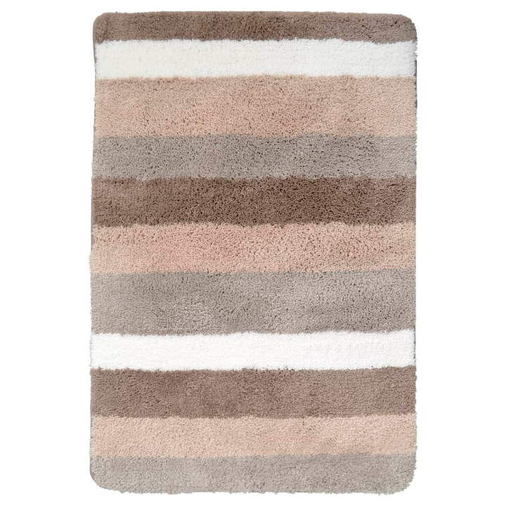 RIDDER Carl Soft Bathroom Rug 60x90 cm in Beige - Non-Slip, Machine Washable, Underfloor Heating Safe - Premium  from Home Treasures - Just £61.99! Shop now at Home Treasures