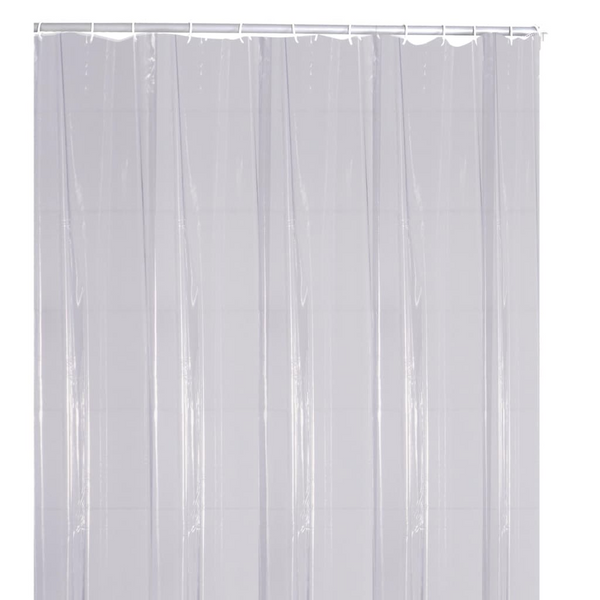 RIDDER Brillant Shower Curtain - Transparent, Water-Resistant, Eco-Friendly, 240x180 cm - Premium  from Home Treasures - Just £33.99! Shop now at Home Treasures