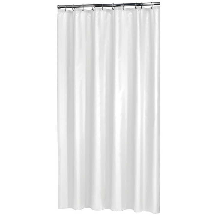 Sealskin Granada Shower Curtain in White, 240x180 cm - Waterproof PEVA Bath Curtain - Premium  from Home Treasures - Just £29.99! Shop now at Home Treasures