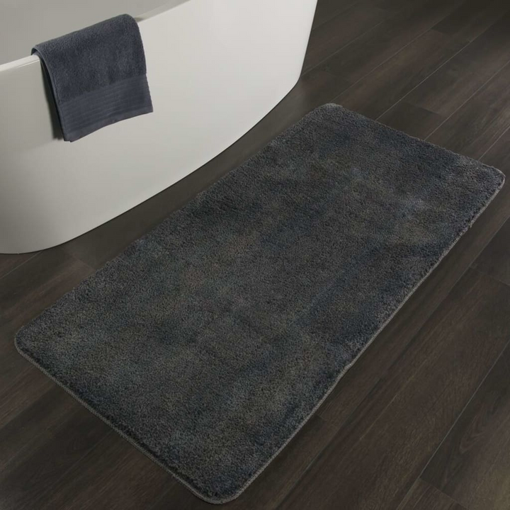 Sealskin Angora Bath Mat - Extra Soft 70x140 cm, Non-Slip, Absorbent Grey Bath Rug - Premium  from Home Treasures - Just £99.99! Shop now at Home Treasures